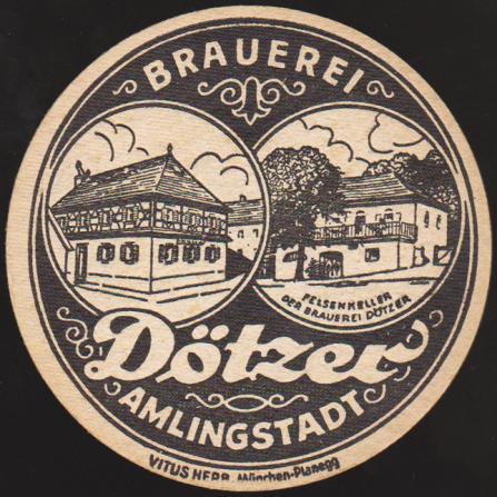Amlingstadt, Brauerei Dötzer, +1959