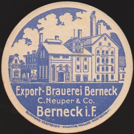 Bad Berneck, Export-Brauerei Neuper, +1977