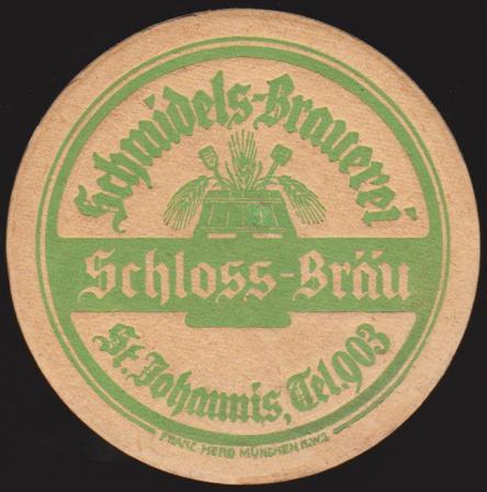 Bayreuth-St. Johannis, Schmidel-Bräu, um 1935