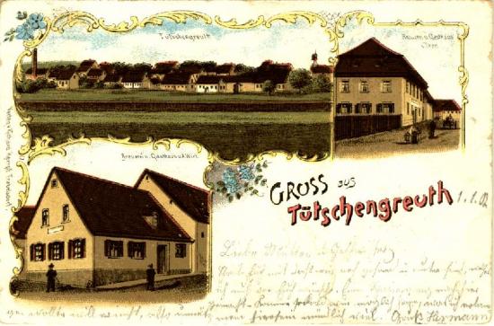 Postkarte, gelaufen 1902