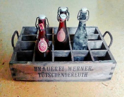 Alter Bierkasten Brauerei Werner